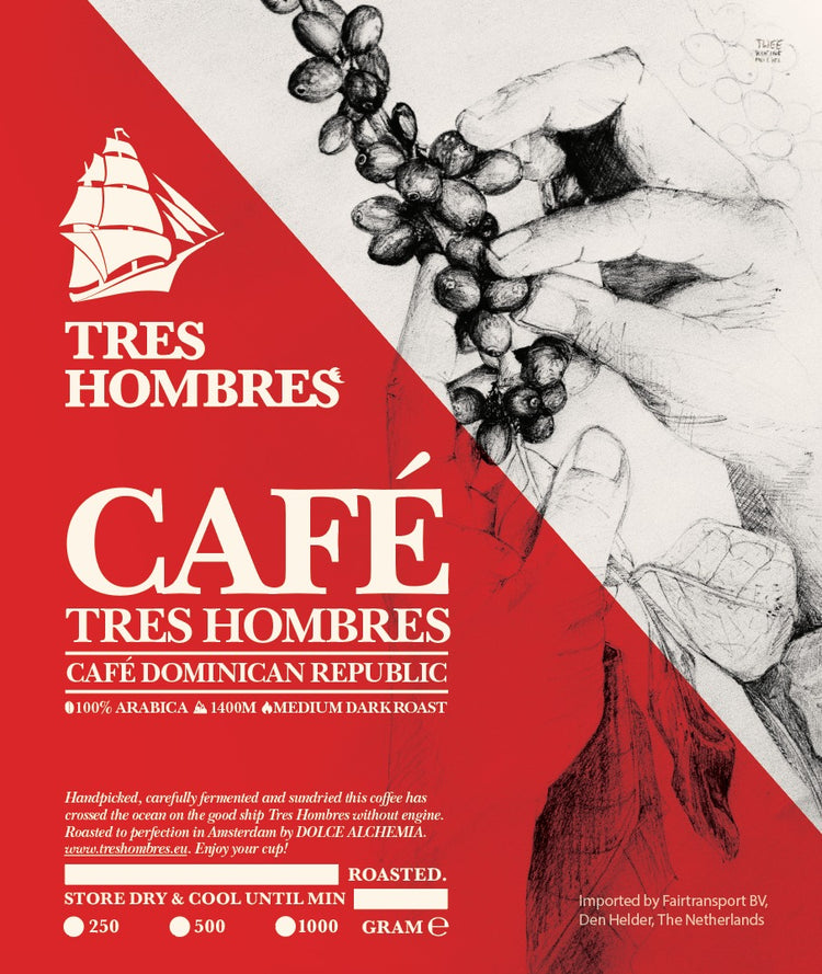 Dominikanischer Tres Hombres Kaffee