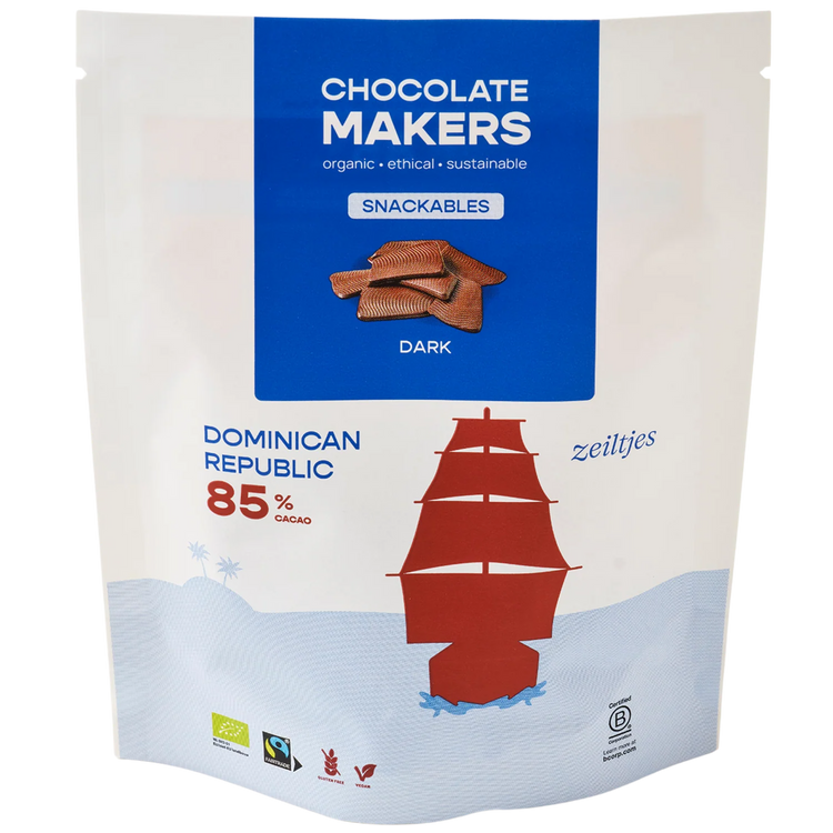 Tres Hombres Schokolade 'Chocozeiltjes' 70% rein