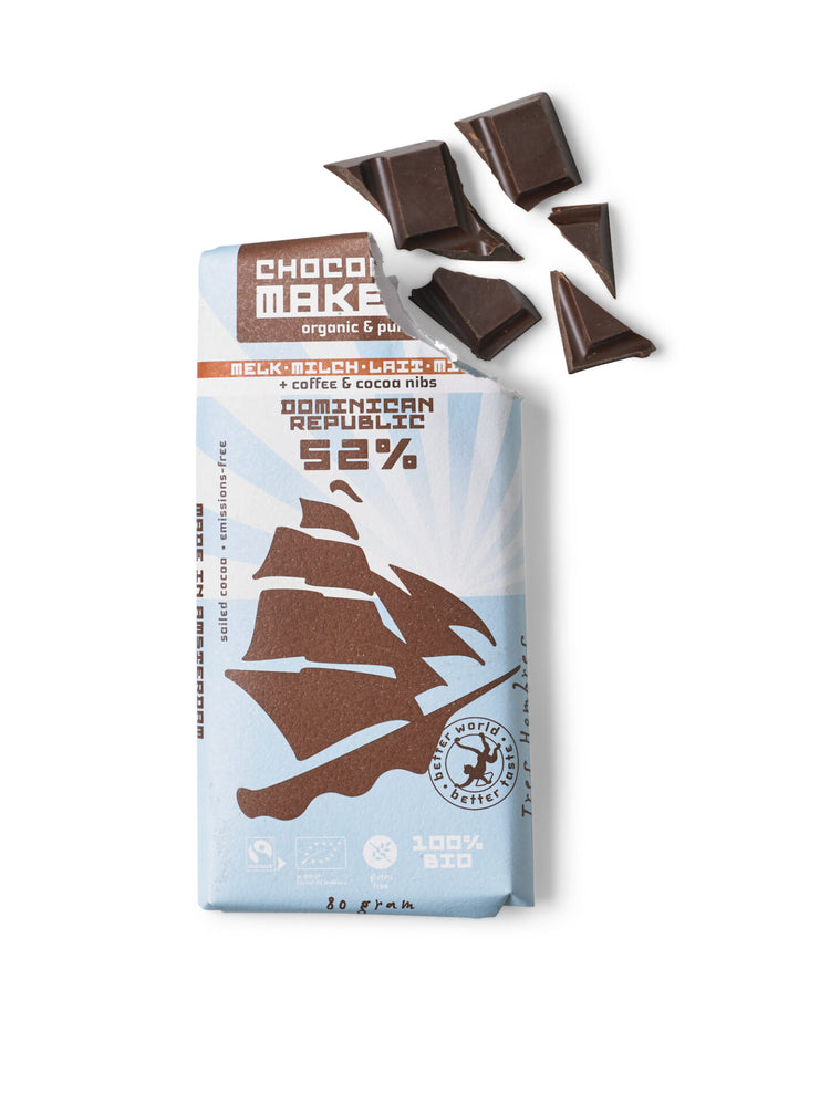 Tres Hombres Schokolade 52% Milch
