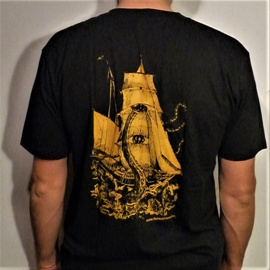 Golden Myth Tres Hombres T-Shirt Schwarz
