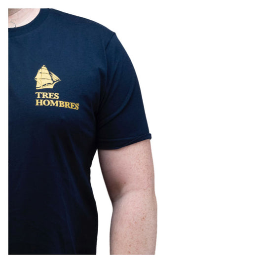 Golden Myth Tres Hombres T-Shirt marineblau